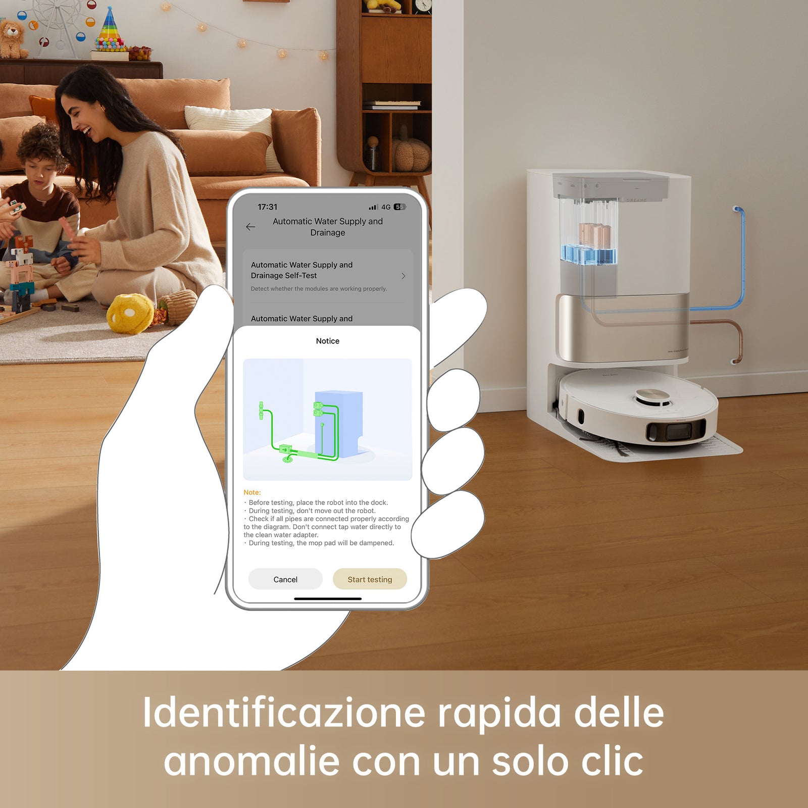 Kit di Collegamento dell'acqua di Rifornimento e Scarico Automatici per L10sProUltra/X30Ultra/X40UltraComplete/L40Ultra/L10sUltraGen2/X50UltraComplete/L50ProUltra/L40sProUltra/L40UltraAE