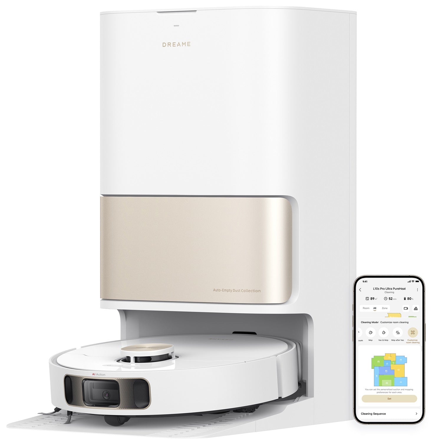 Robot Aspirapolvere Dreame L10s Pro Ultra Heat