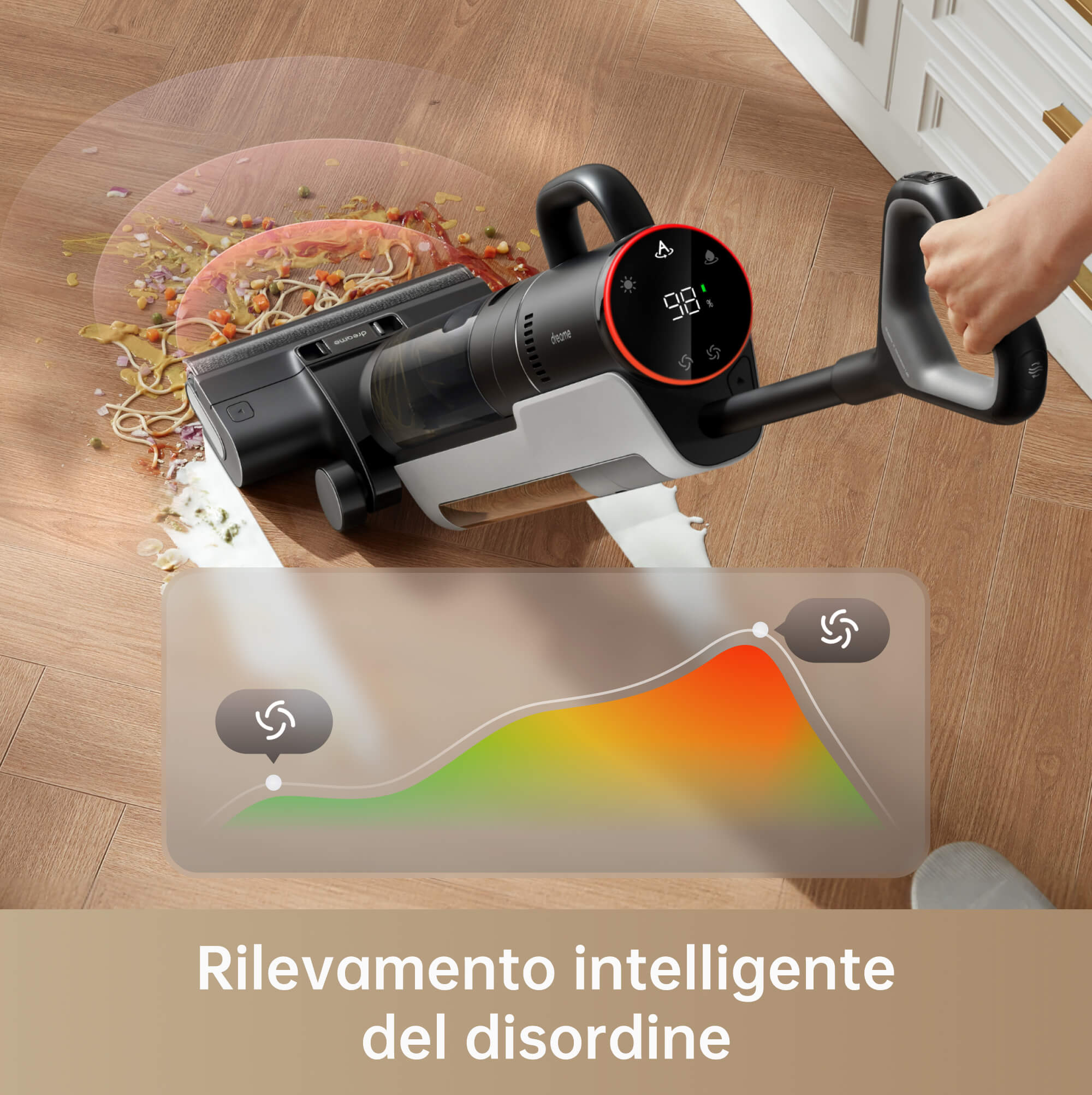 Aspirapolvere Lavapavimenti Dreame H12 Dual