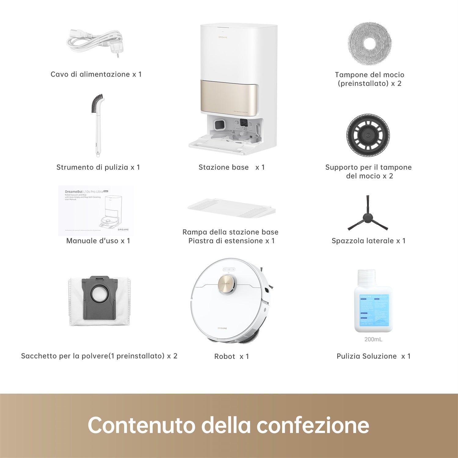 Robot Aspirapolvere Dreame L10s Pro Ultra Heat