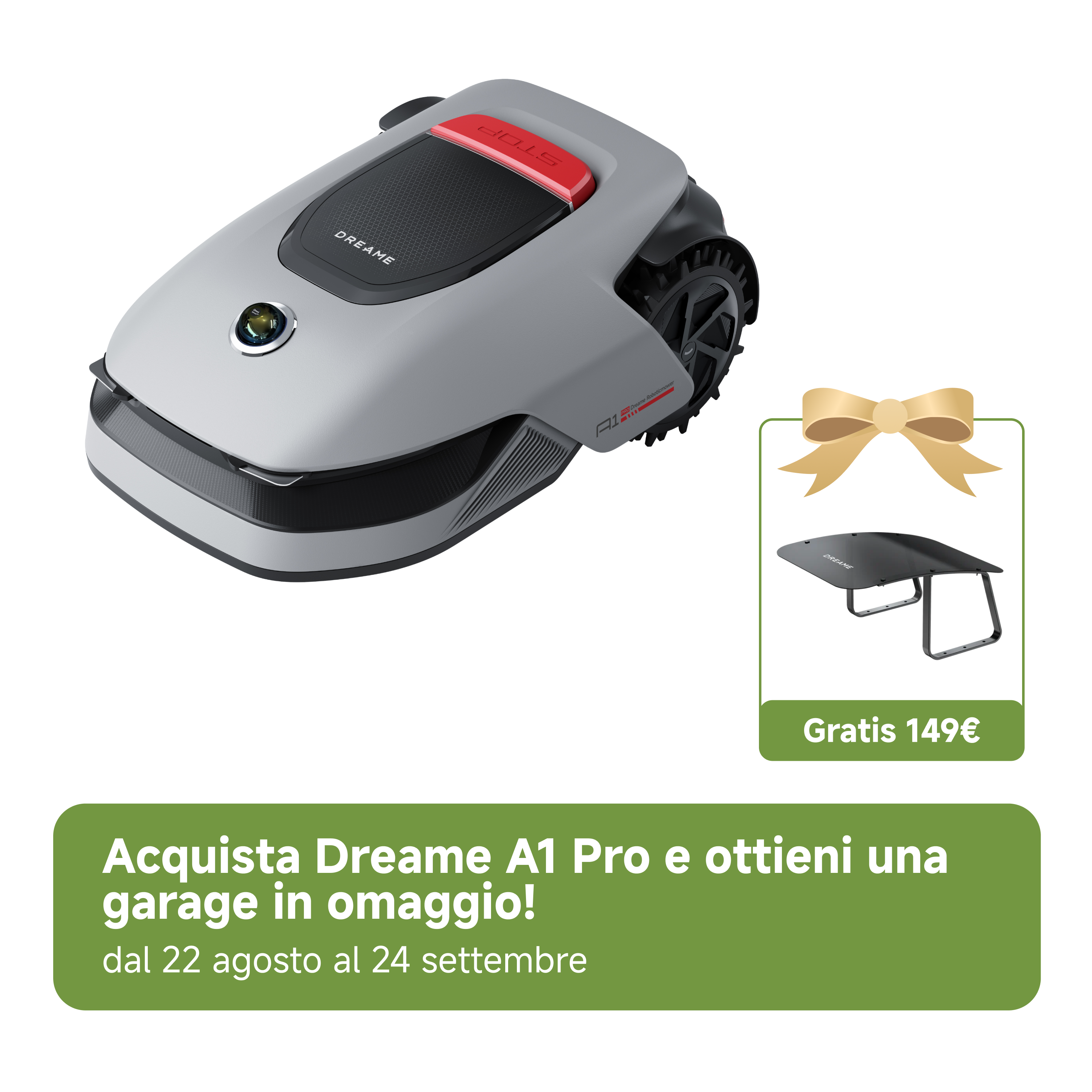 Robot Tagliaerba Dreame  A1 Pro