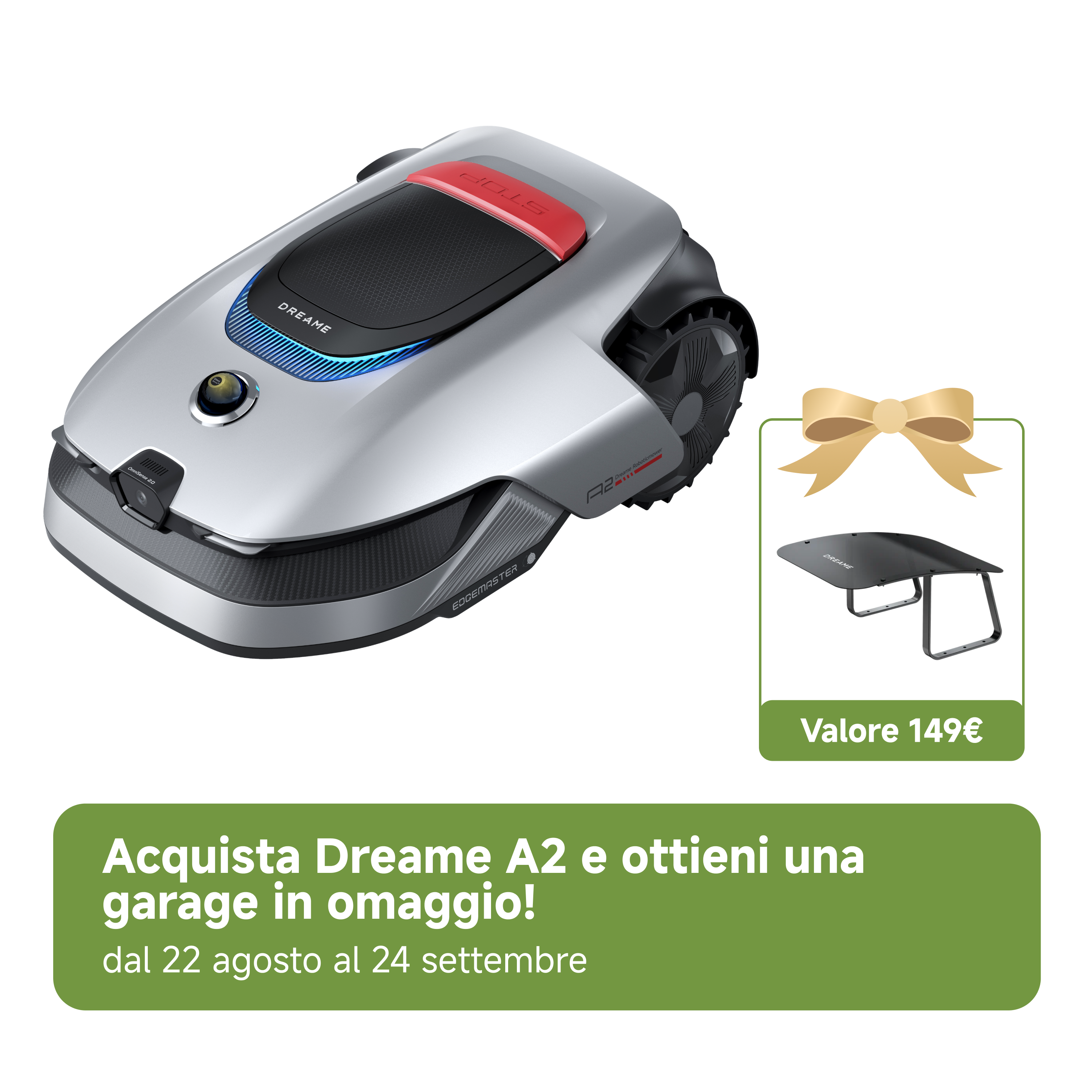 Robot Tagliaerba Dreame A2