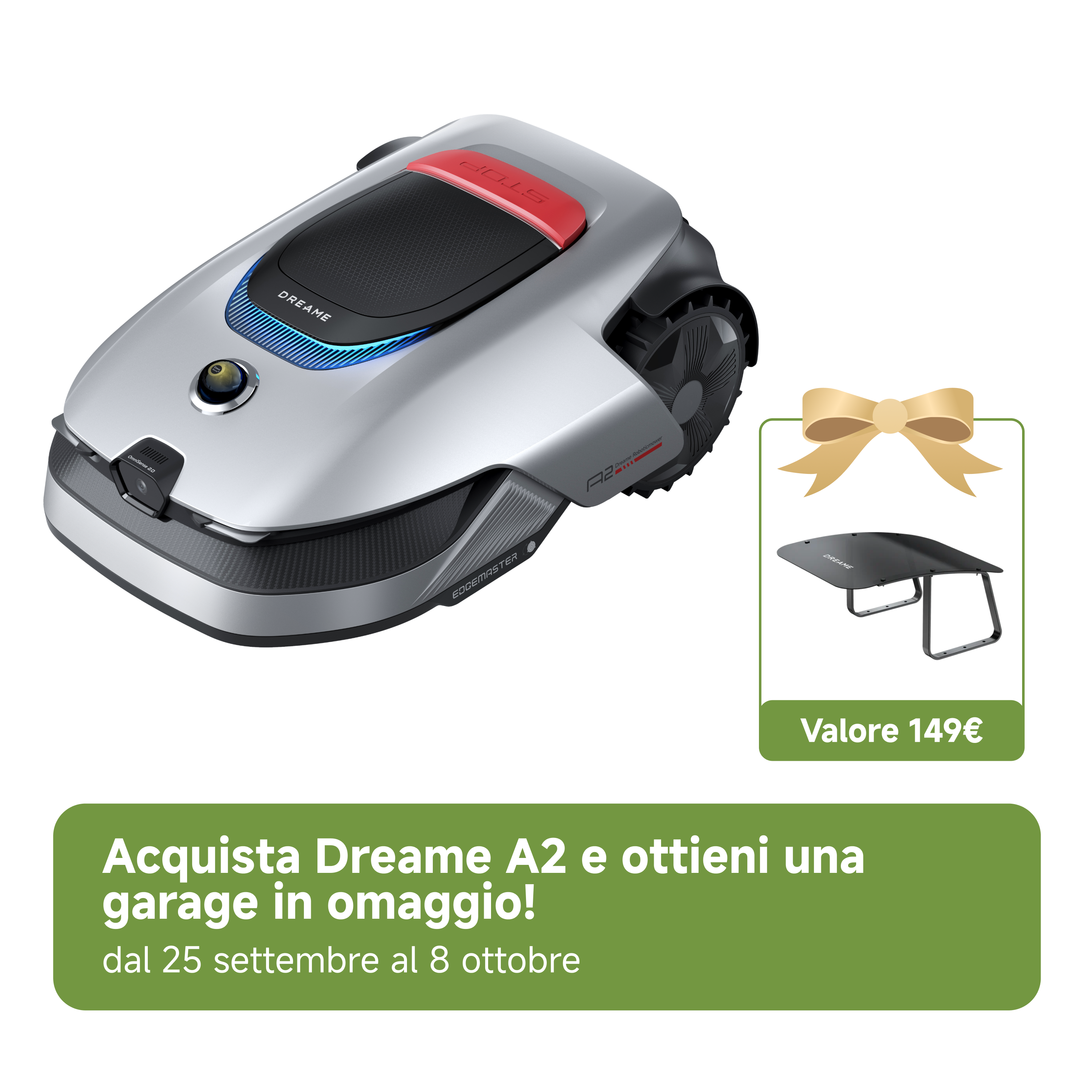 Robot Tagliaerba Dreame A2