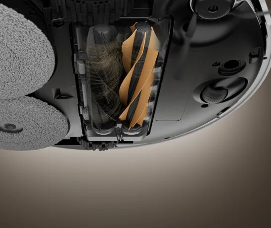 HyperStream™ DuoBrush evita grovigli per una pulizia efficiente