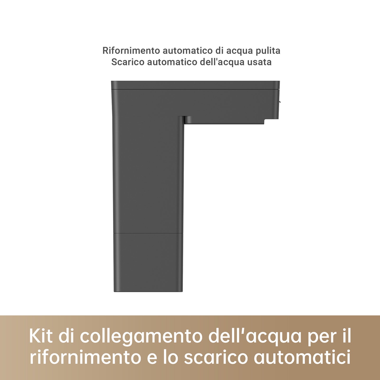 Kit di Collegamento dell'acqua di Rifornimento e Scarico Automatici per L10sProUltra/X30Ultra/X40UltraComplete/L40Ultra/L10sUltraGen2/X50UltraComplete/L50ProUltra/L40sProUltra/L40UltraAE