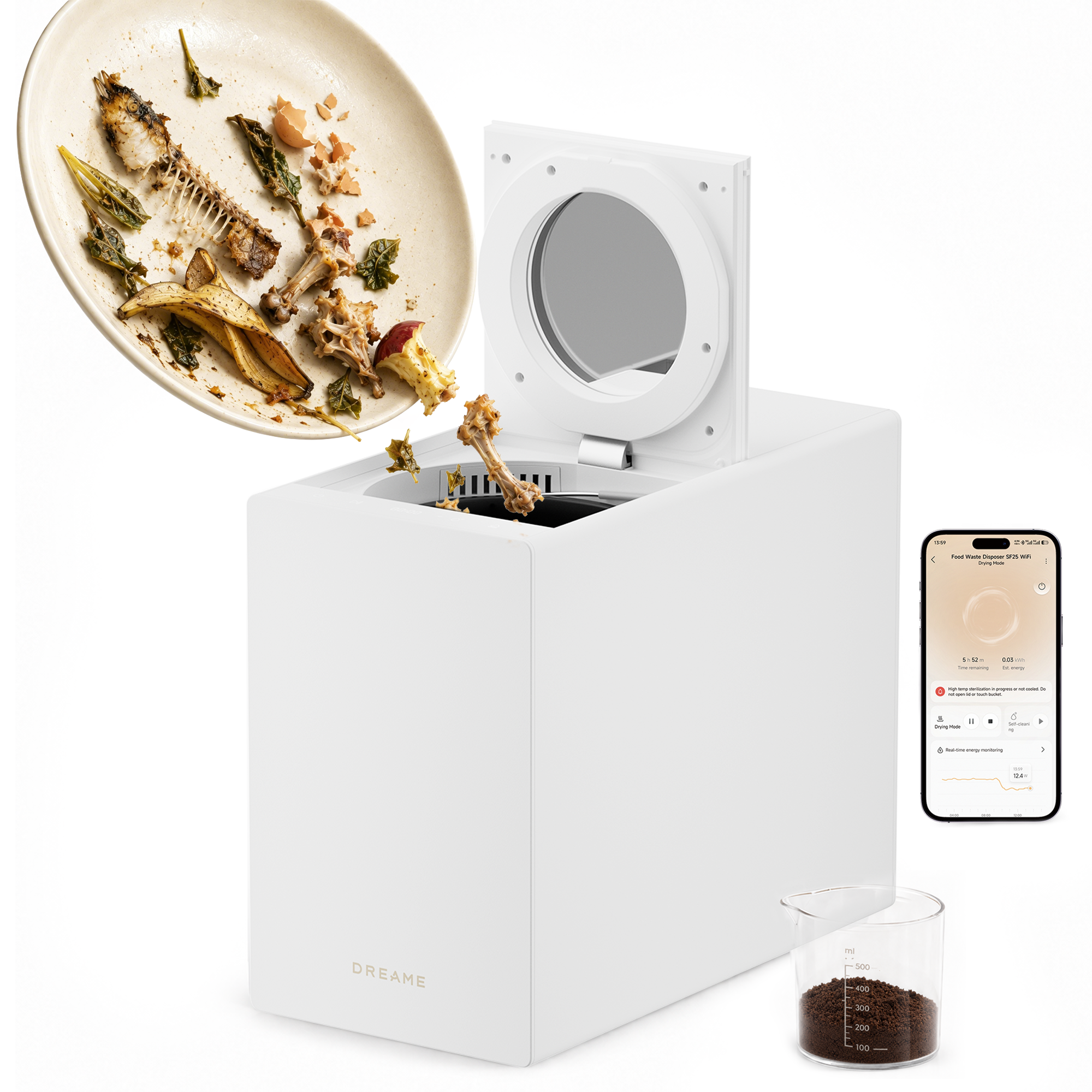 Tritarifiuti Dreame SF25 WiFi