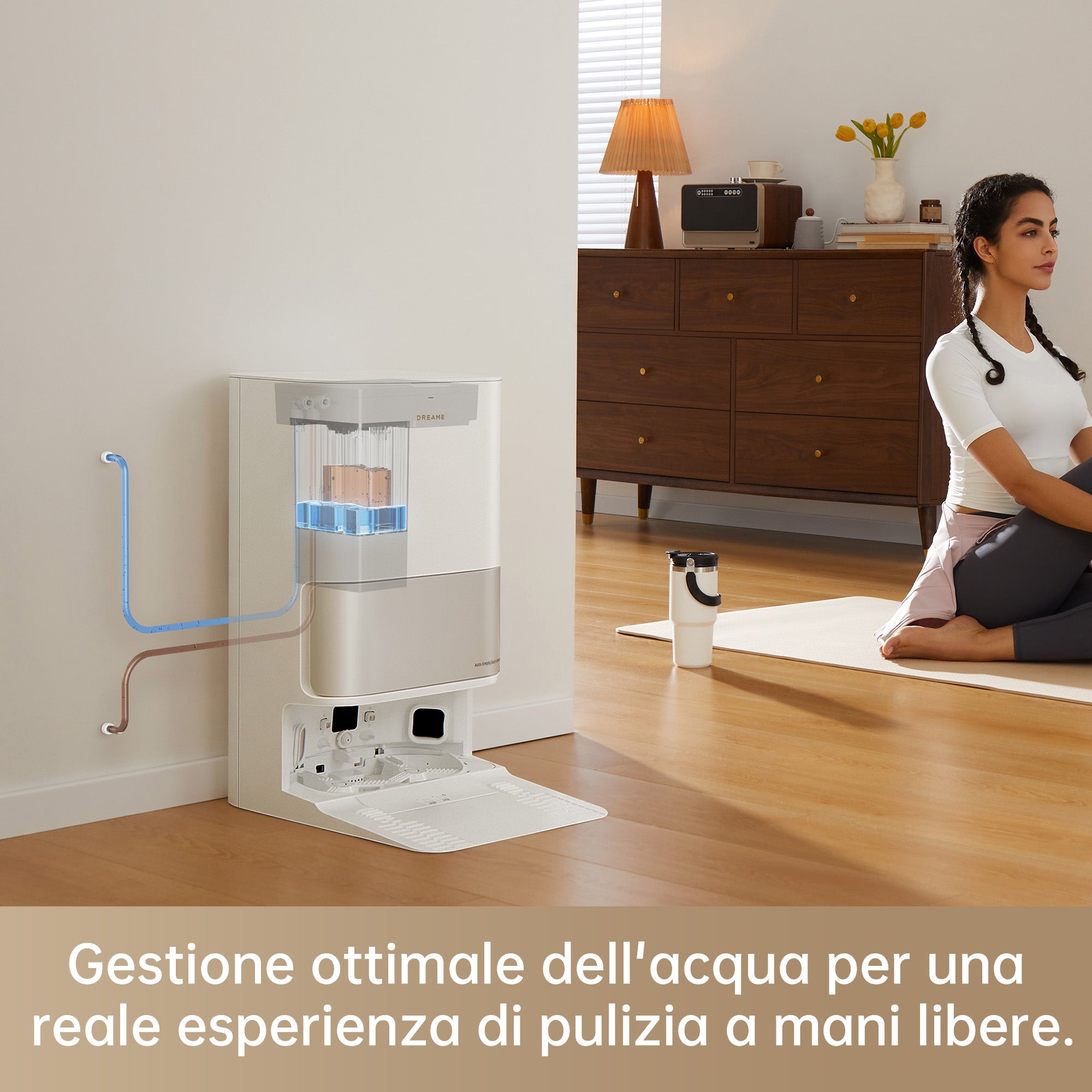 L10s Pro Ultra/X40 Ultra Complete/X30 Ultra/L40Ultra Kit di collegamento dell'acqua per il rifornimento e lo scarico automatici