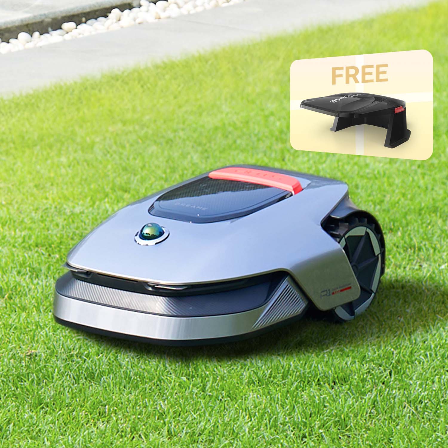 Moupaa Disco Da Taglio Per Tosaerba Robotico Dreame A1 – Ricambio Completo Con 6 Lame, Installazione Senza Attrezzi, 190,3 X 29,3 Mm
