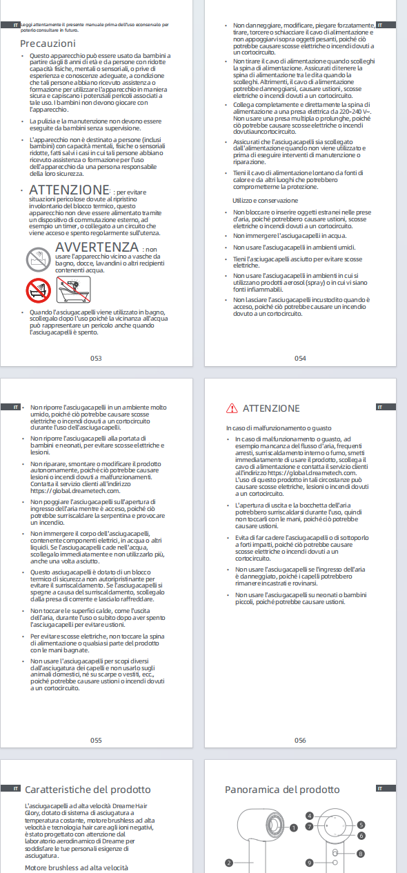 Avvertenze e informazioni sulla sicurezza