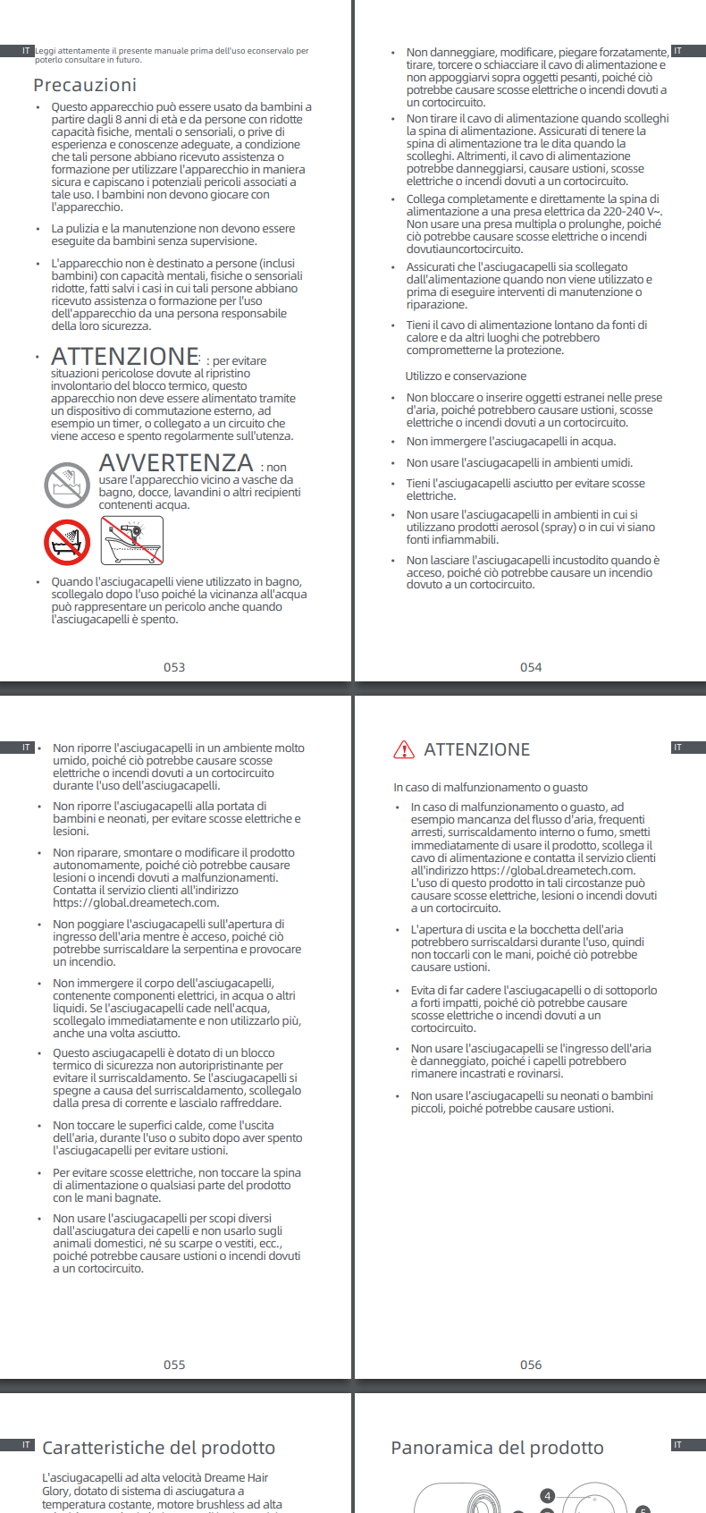 Avvertenze e informazioni sulla sicurezza
