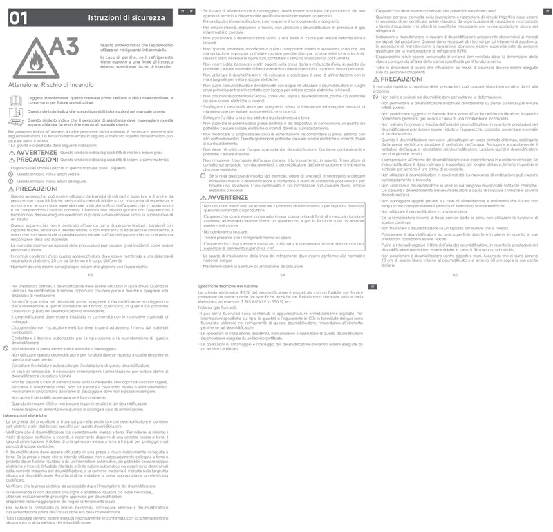 Avvertenze e informazioni sulla sicurezza