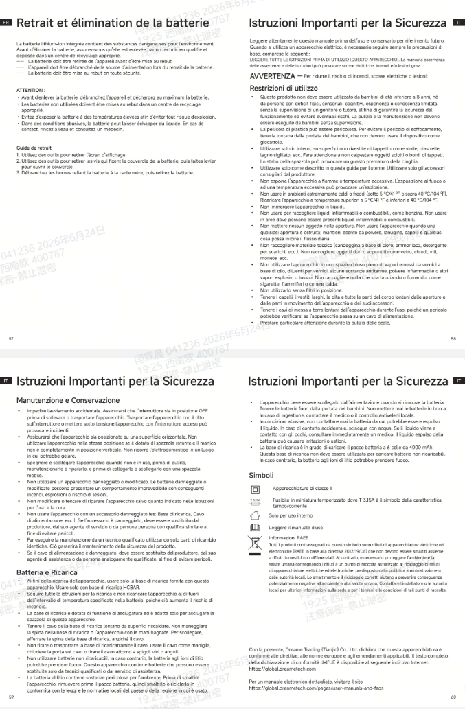 Avvertenze e informazioni sulla sicurezza