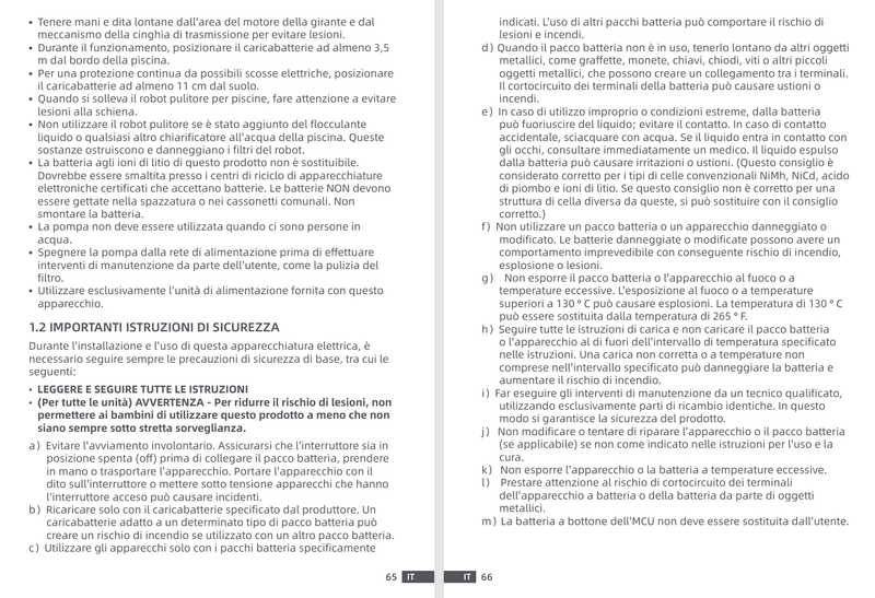 Avvertenze e informazioni sulla sicurezza