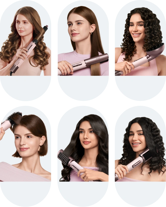 Messa in piega versatile 8 in 1