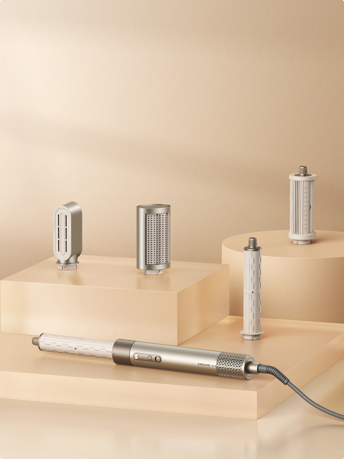 Dreame AirStyle Shine sistema di asciugatura e styling 5 in 1 con bocchette versatili per look senza limiti