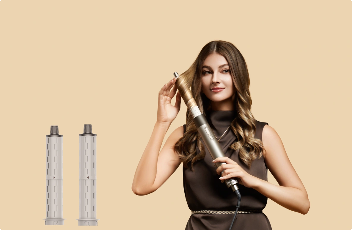 Dreame AirStyle Shine con doppio cilindro per ricci simmetrici senza sforzo