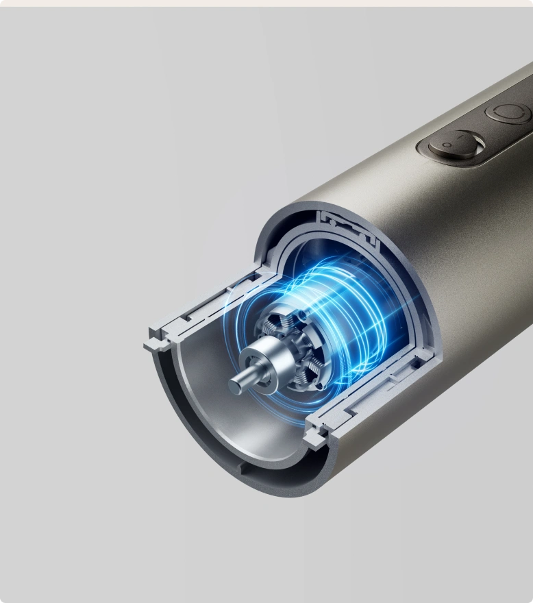 Dreame AirStyle Shine con motore potente da 100.000 giri/min per un'asciugatura veloce