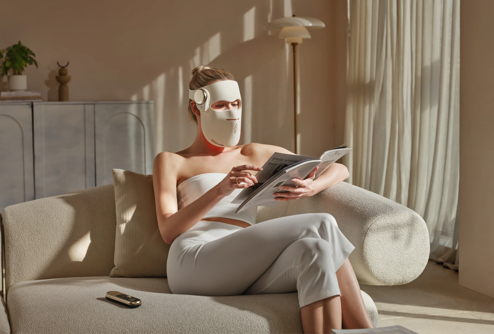 Dreame Chrona maschera anti-età ai fotoni – 280 LED, sorgente luminosa al 99,9 % di purezza, 1 cm di distanza: pelle radiosa in 10 minuti.