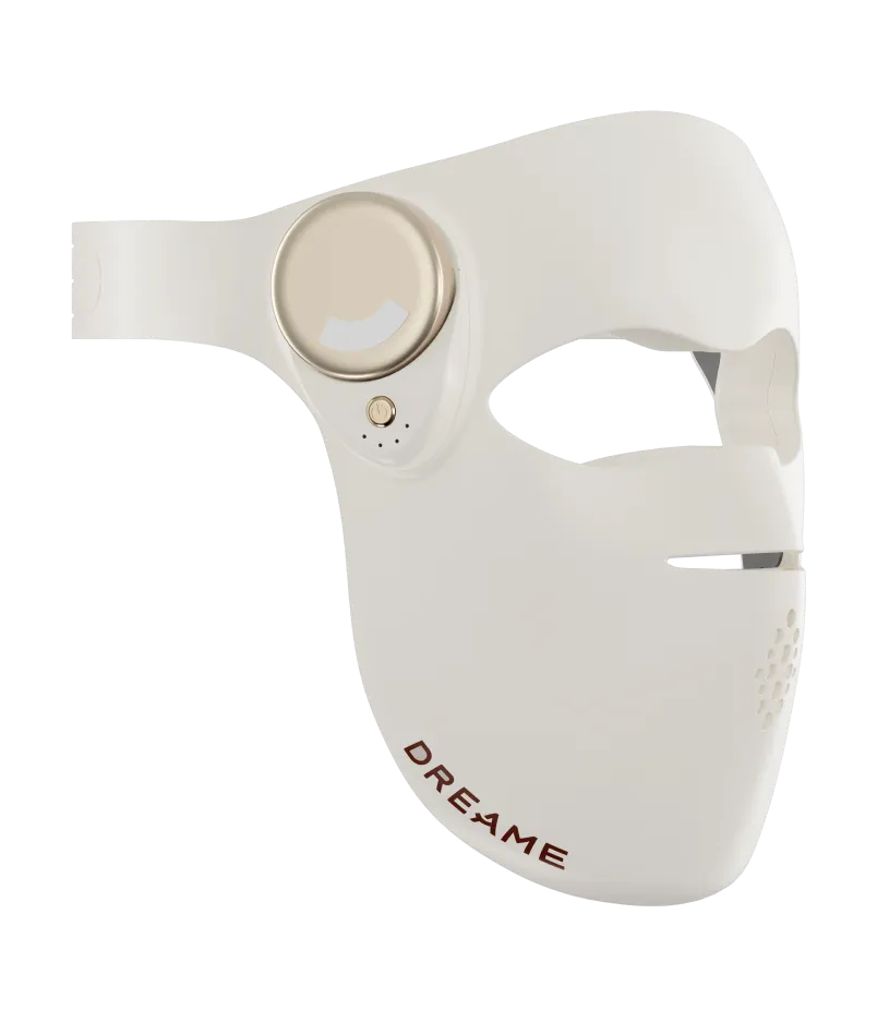 Dreame Chrona maschera anti-età ai fotoni – specifiche tecniche: modello AB01A, 280 LED, sessioni da 10 minuti, 338 g, tutti i tipi di pelle.