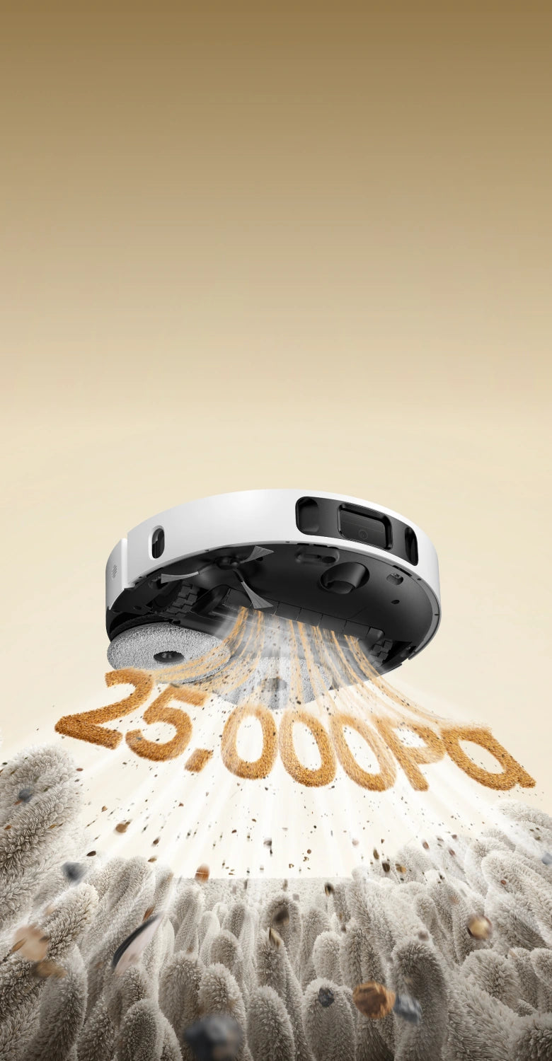 Aspirazione da 25.000 Pa per una pulizia <br class="d30u_c-pc-hide">più profonda