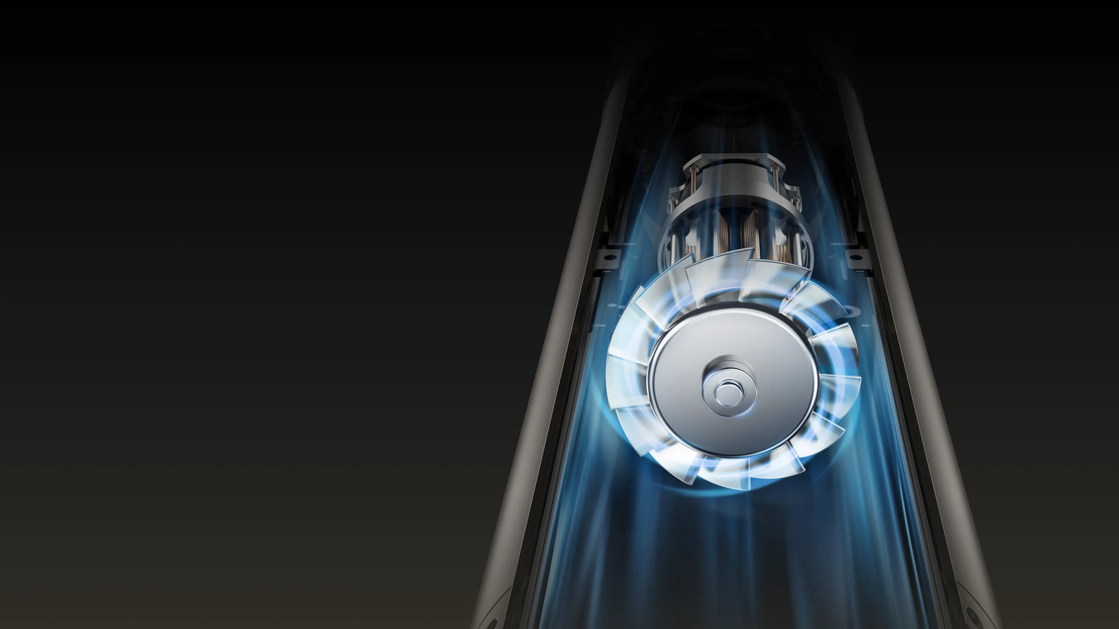 Asciugacapelli Dreame Dazzle con motore ad alta velocità 110.000 giri/min per asciugatura rapida ed efficiente.
