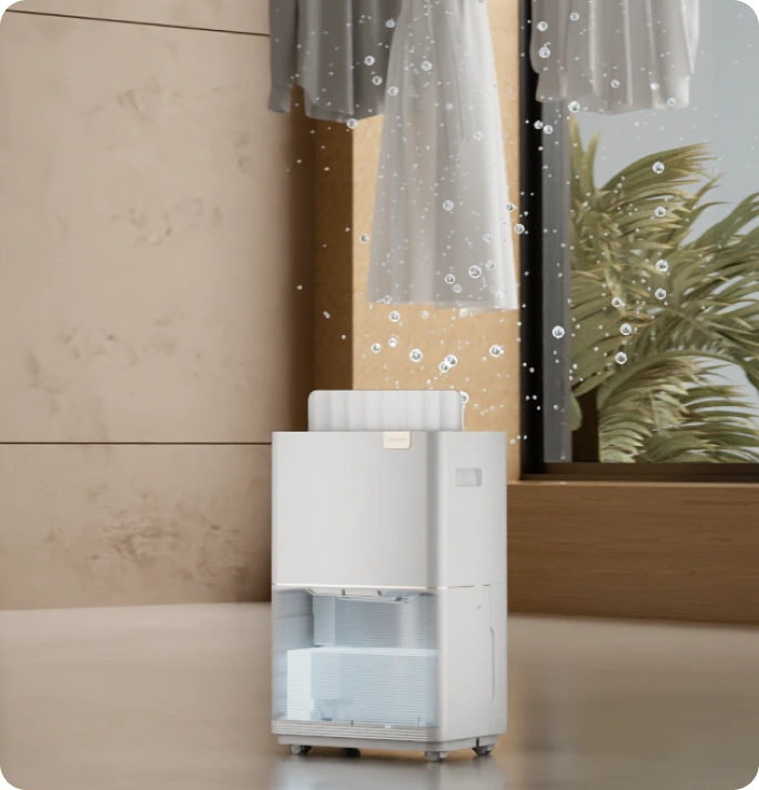 Potente flusso d'aria per un'asciugatura rapida <br class="dd20c-small-hide">del bucato