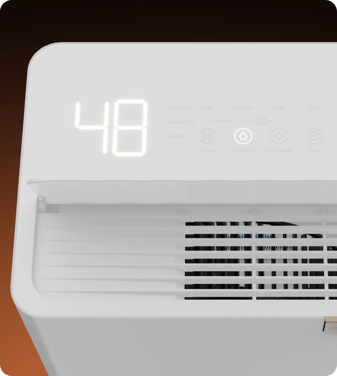 Controllo personalizzato dell'umidità per un <br class="dd20c-small-hide">comfort totale