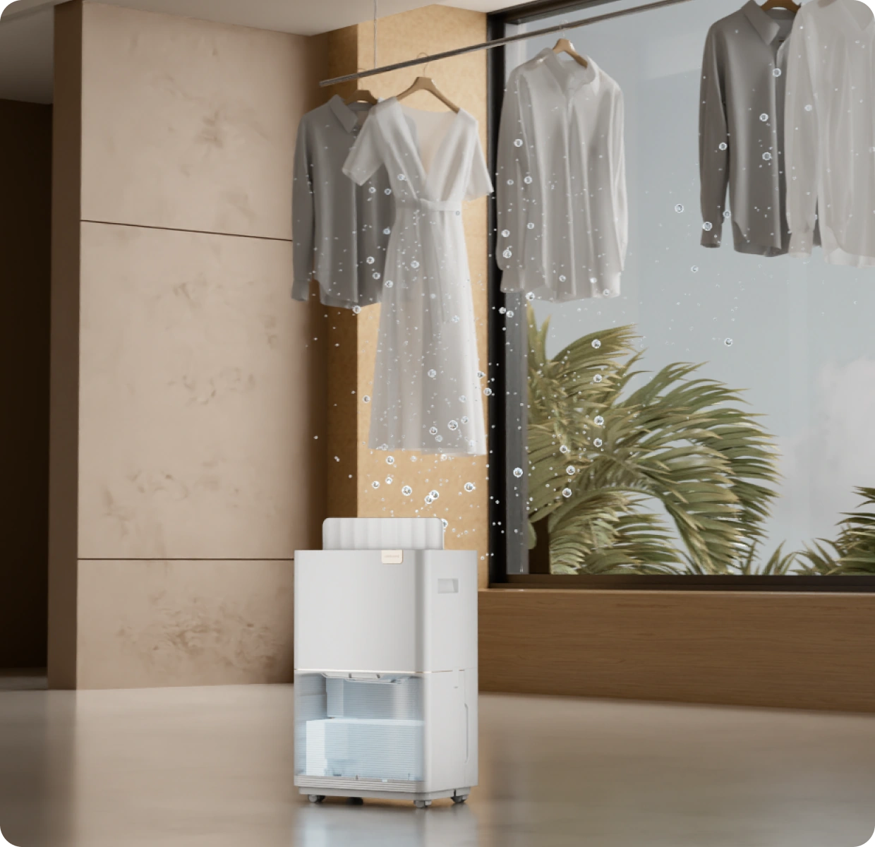 Potente flusso d'aria per un'asciugatura rapida <br class="dd20c-small-hide">del bucato