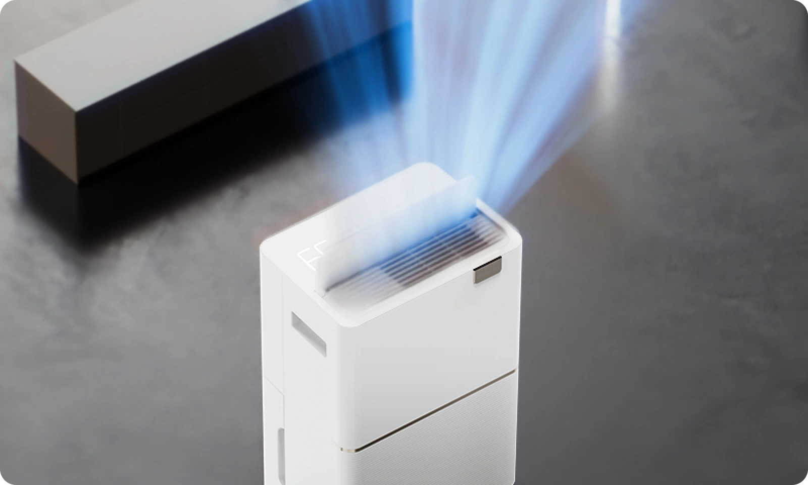 Asciugatura all'aria per mantenere l'unità <br class="dd20c-small-hide">sempre fresca