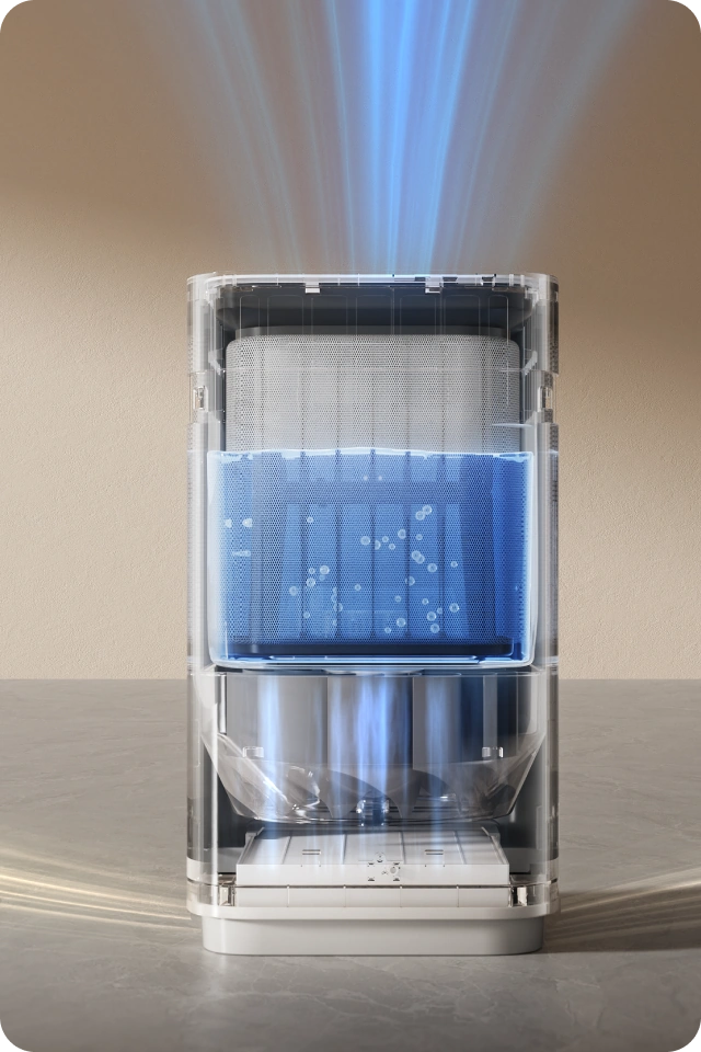 Tecnologia evaporativa senza nebulizzazione