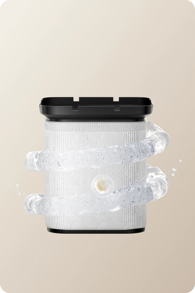 Filtro antibatterico 3D lavabile
