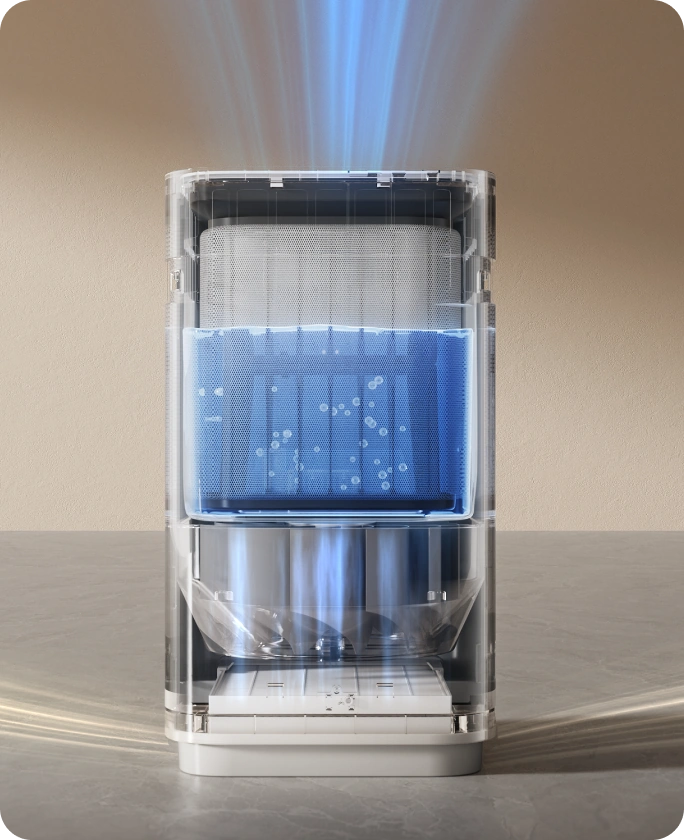 Tecnologia evaporativa senza nebulizzazione*