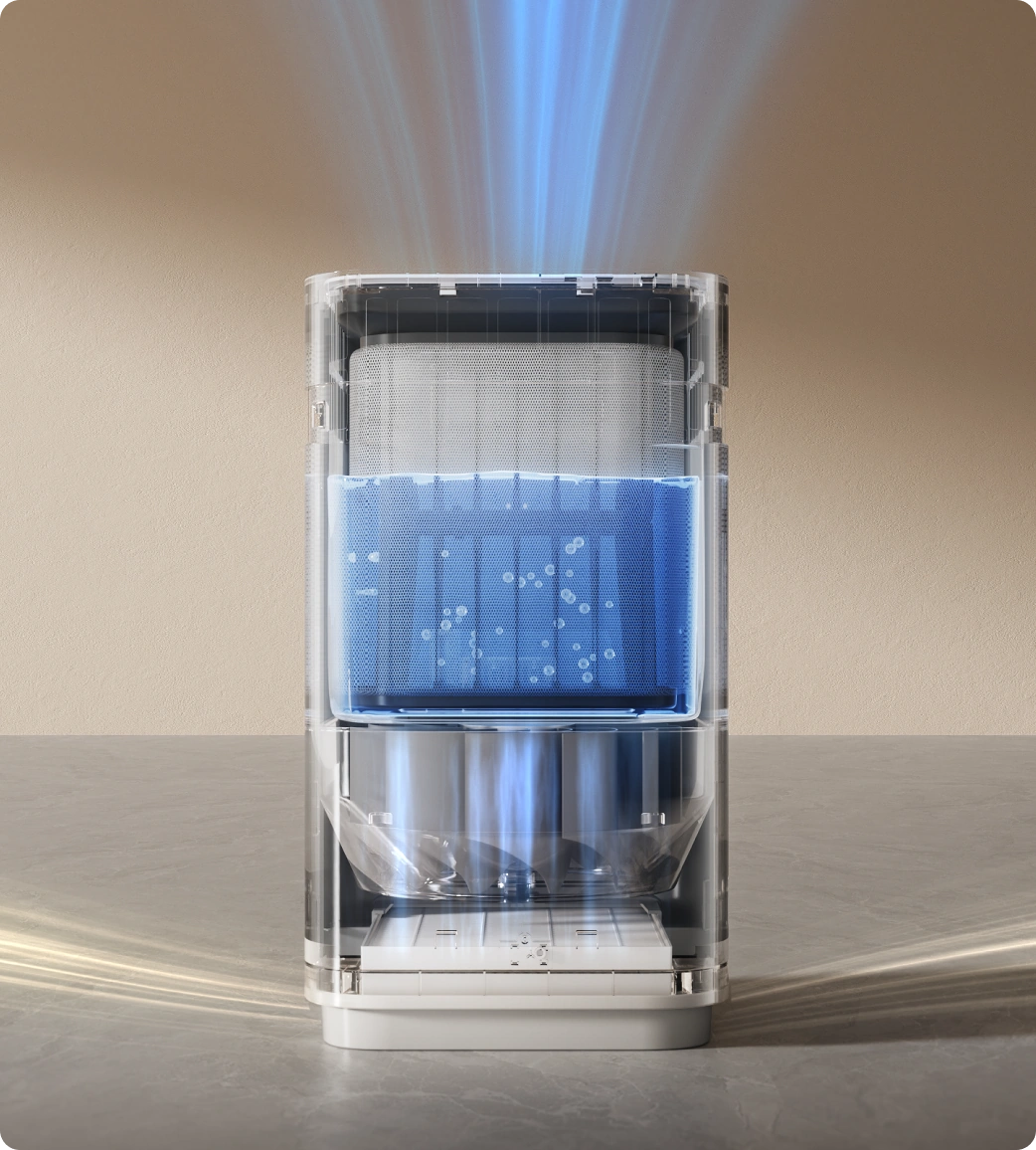 Tecnologia evaporativa senza nebulizzazione