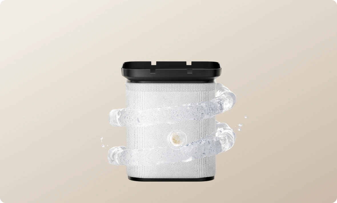 Filtro antibatterico 3D lavabile