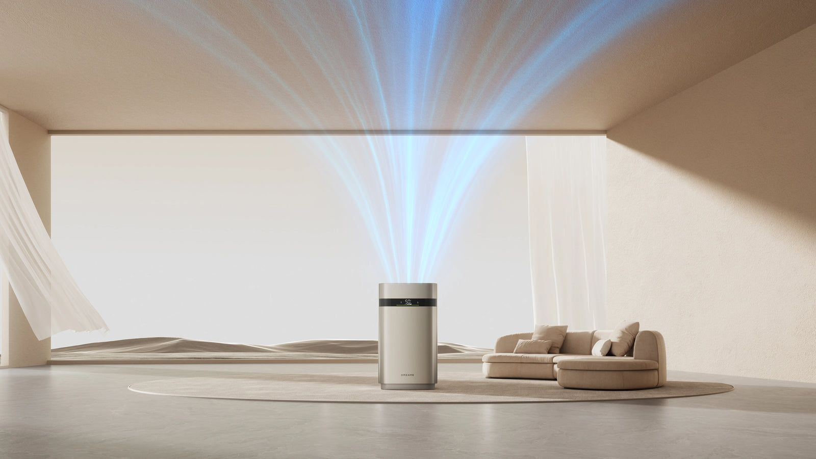 Elevata capacità di umidificazione da 800 ml/h*