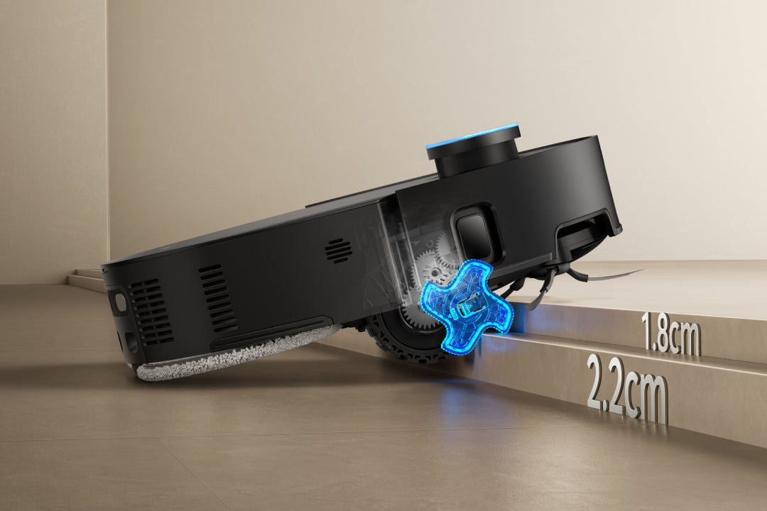 Superamento di ostacoli fino a 4 cm EasyLeap