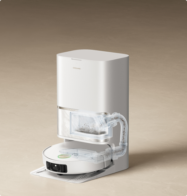 Svuotamento automatico <br>della polvere