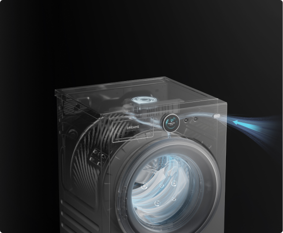Dreame AI Inverter Washer L9 FreshLoop auto-cura 12 ore senza odori sterilizzazione al plasma e distensione pieghe