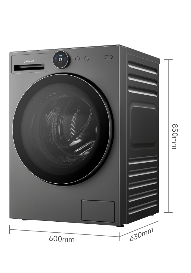 Dreame AI Inverter Washer L9 scheda tecnica con dimensioni peso capacità di 11 kg e velocità massima di 1400 giri/min