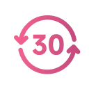 Garanzia soddisfatti o rimborsati 30 giorni