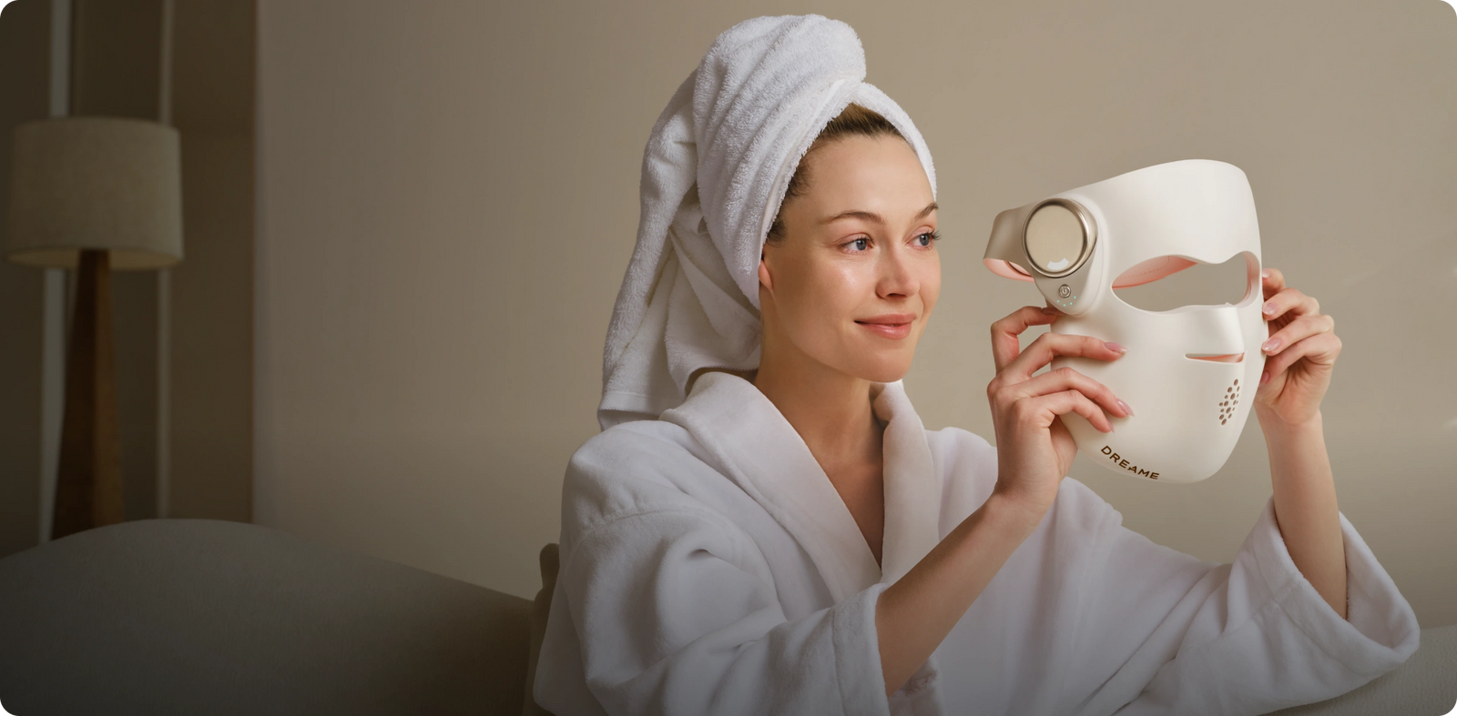 Maschera anti-età per la cura della pelle ai fotoni <br>Dreame Chrona