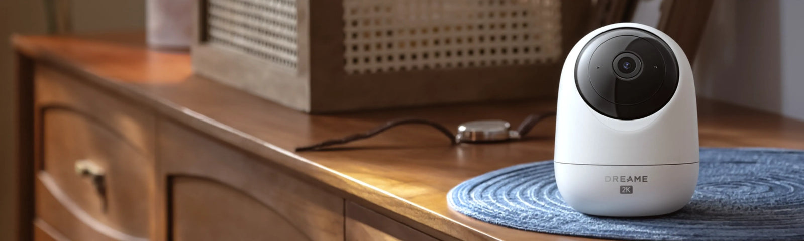 Videocamera Dreame NAVO Care 1 InCam 2K con rilevamento AI e supporto Alexa e Google Home