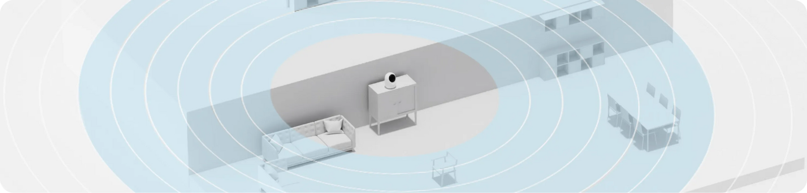 Dreame NAVO Care 1 InCam Wi-Fi dual-band con 2,4 GHz per ampia copertura e 5 GHz per alta velocità in interni