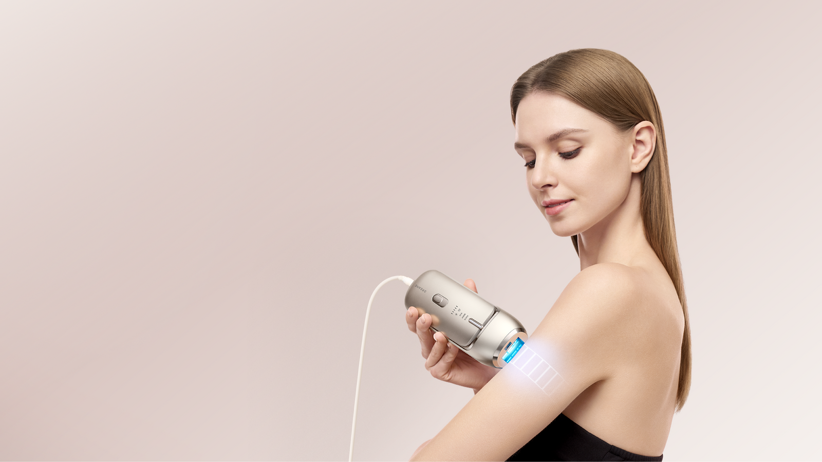 Epilatore IPL Nova di Dreame alta energia 27 J e doppia lampada per pelle liscia