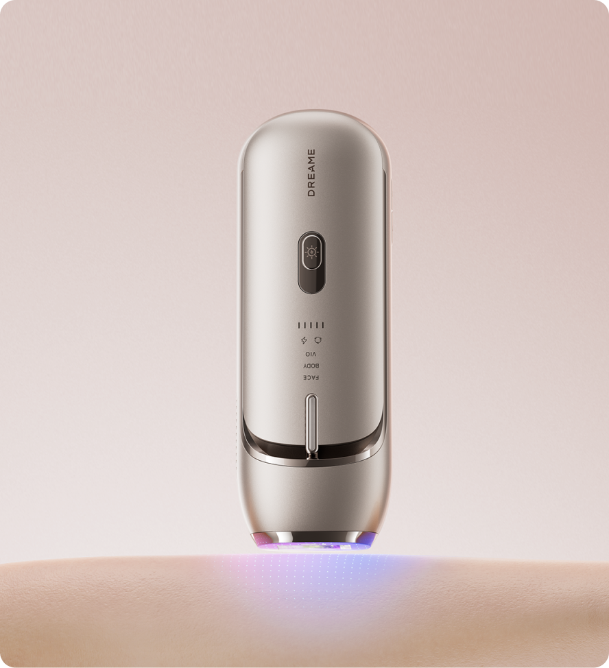 Epilatore IPL Nova di Dreame con precisione del trattamento Adaptizone™ per una cura sicura e personalizzata su tutto il corpo