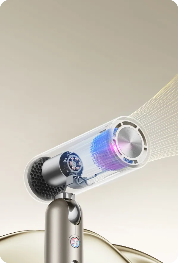 Dreame Pocket Pro mantiene una temperatura costante di 57 °C per proteggere i capelli