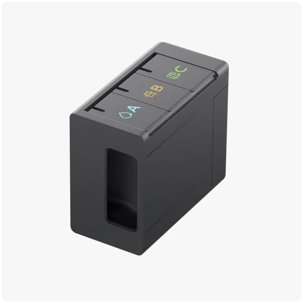 Modulo erogatore detergente automatico - Triplo scomparto (pre-installato) x1