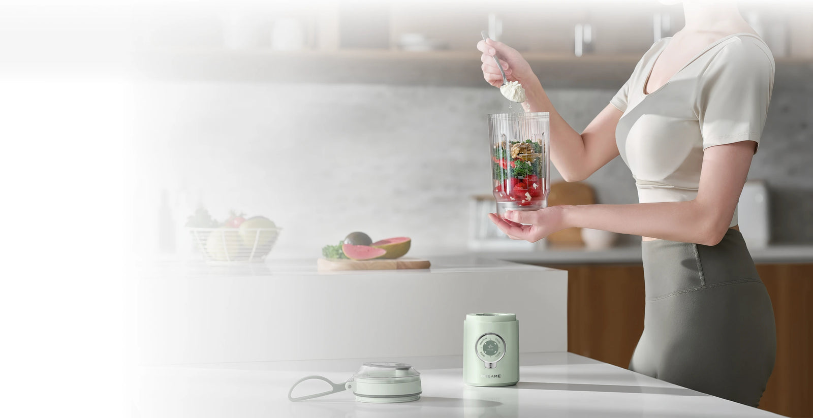 Bicchiere portatile da 500ml senza BPA per Dreame Portable Blender per frullati sani ovunque