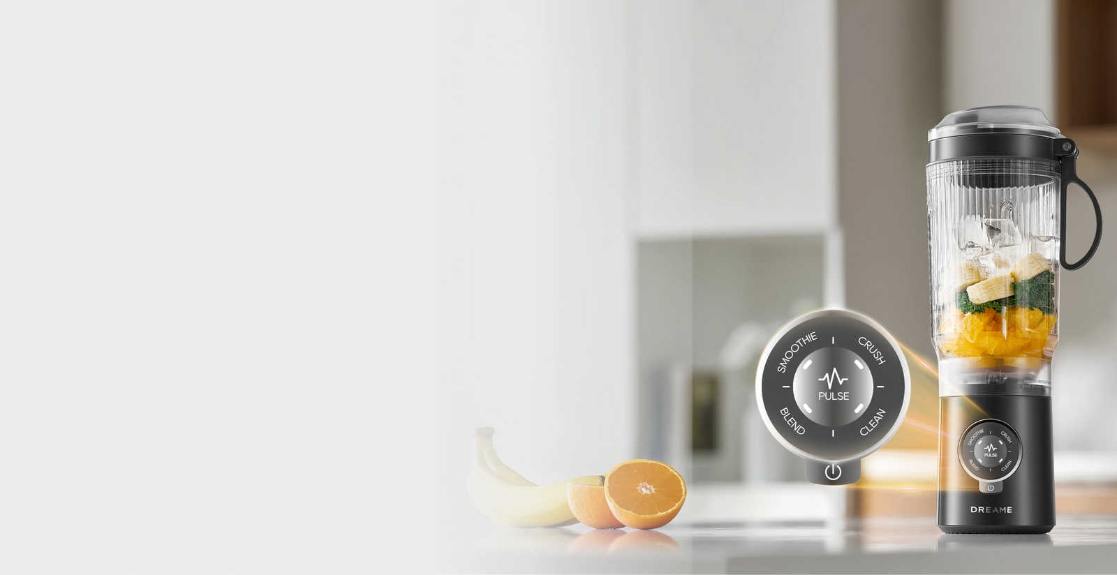 Manopola di controllo intuitiva Dreame Portable Blender con 5 programmi preimpostati facili da usare
