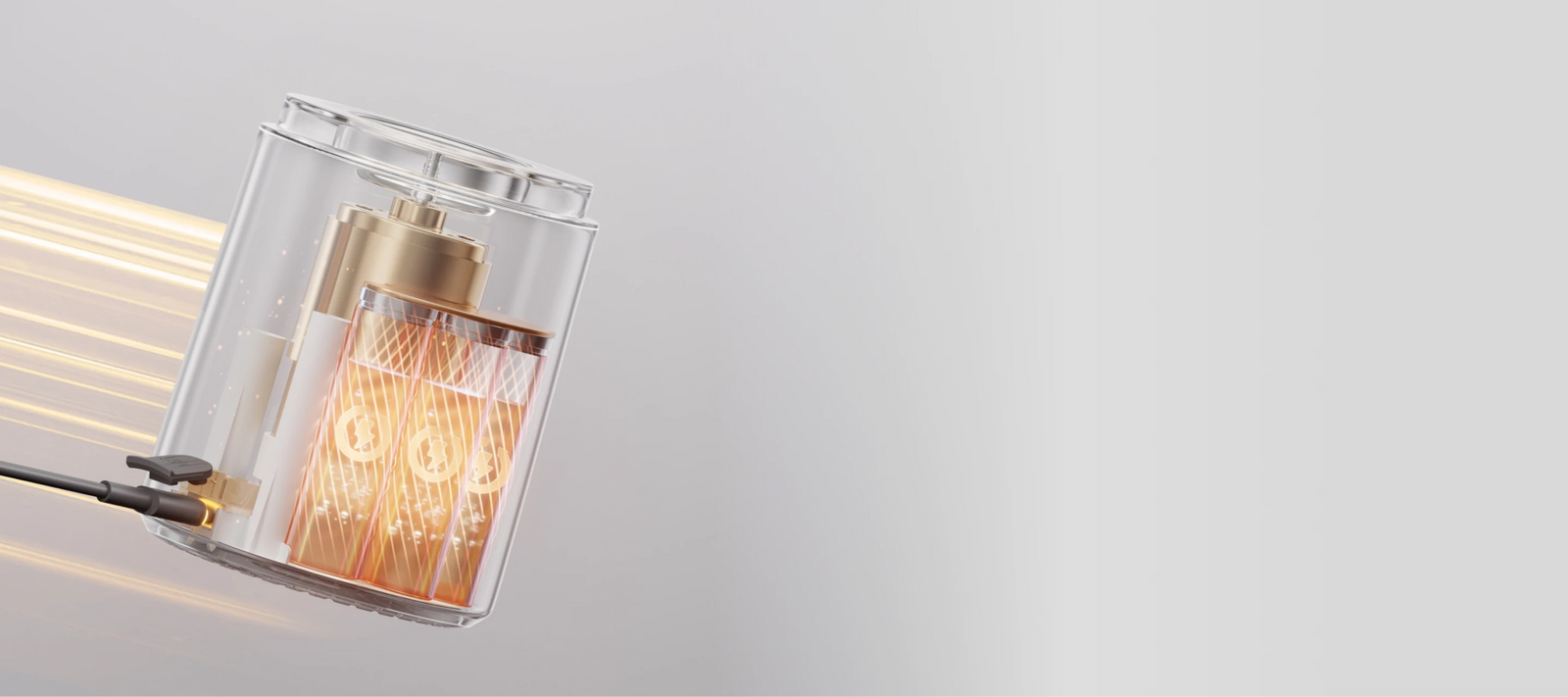 Dreame Portable Blender ricarica rapida con batteria da 2000mAh e indicatori luminosi di stato